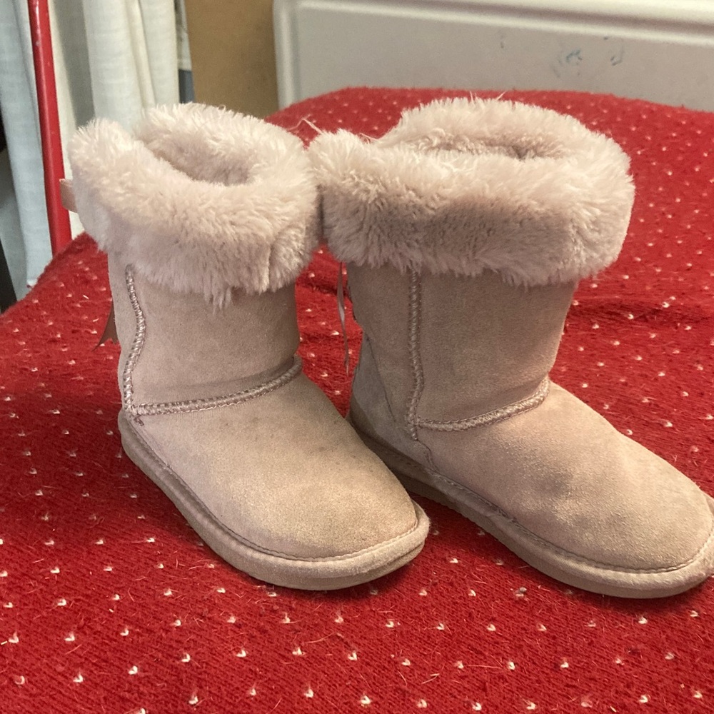 Lamo Kids Boots in Light Pink